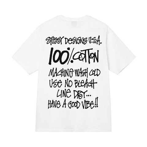 Graphic Text White T-Shirt