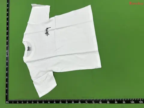 Graphic Text White T-Shirt -4