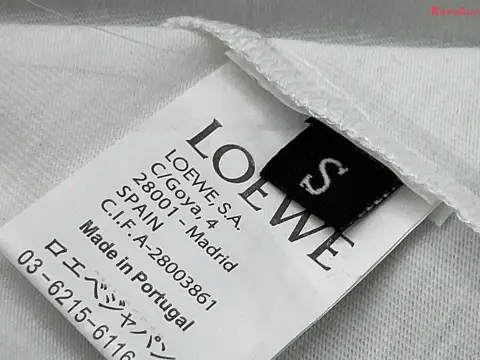 Loewe Logo Black T-Shirt -2