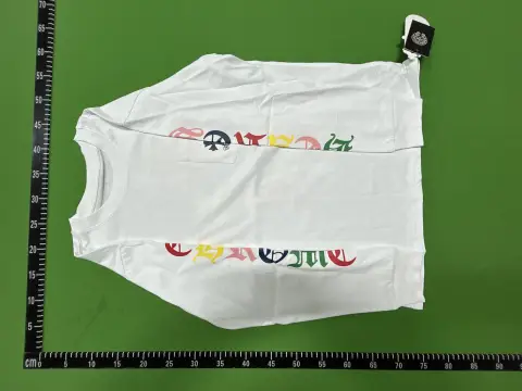 Chrome Hearts Multicolor Cross White Long Sleeve T-Shirt -5