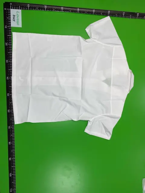 Prada Polka Dot White Short Sleeve Shirt -4