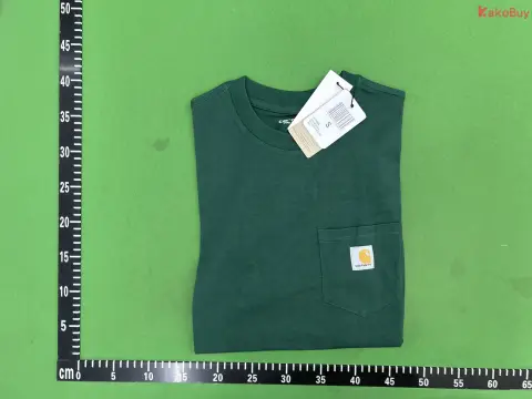 Carhartt Green Pocket T-Shirt -3
