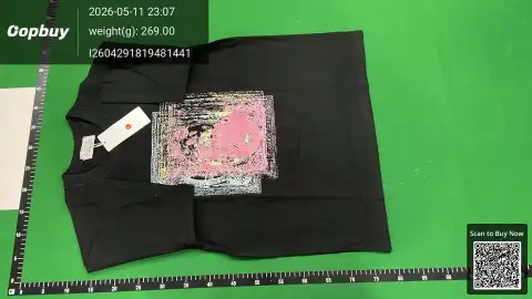 Maison Margiela Number Logo Black T-Shirt -2