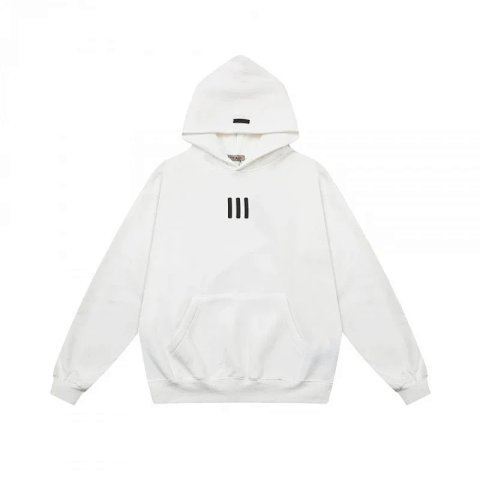 Minimal Logo White Pullover Ho
