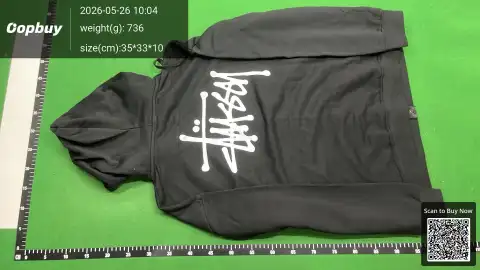 Stussy White Zip Hoodie -3