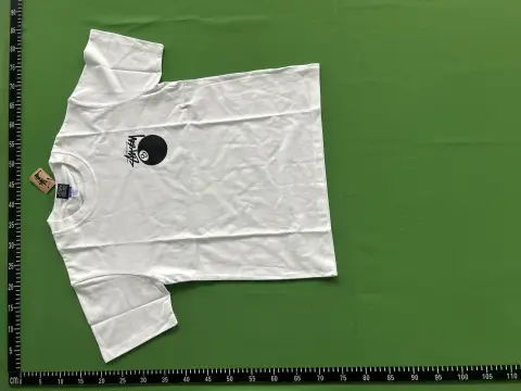 Stussy Apple Graphic White T-Shirt -2