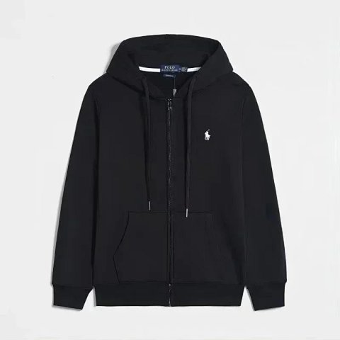 Ralph Lauren Black Zip Hoodie