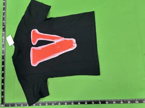 Vlone Orange Logo White T-Shirt -3