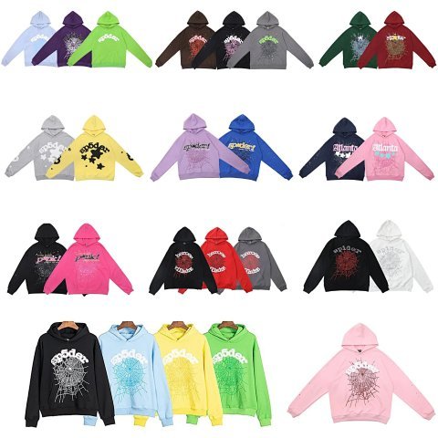 Sp5der Graphic Hoodie Collecti
