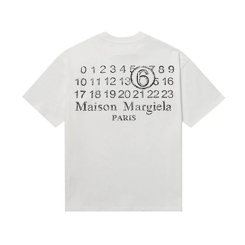 Maison Margiela Number Logo Wh