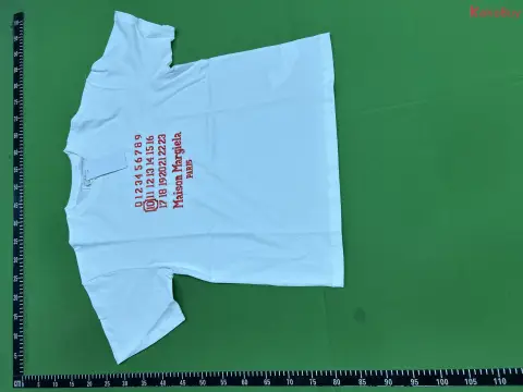 Maison Margiela Number Logo White T-Shirt -6