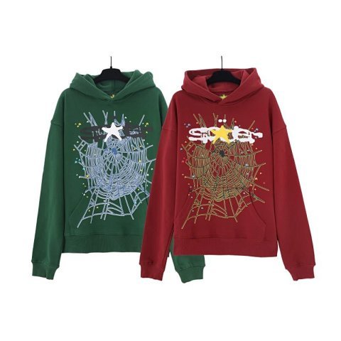 Sp5der Web Graphic Hoodie Coll
