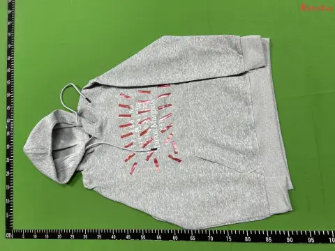 Minimal Logo Black Zip Hoodie -6