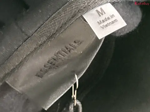 Fear of God State Black Hoodie -5