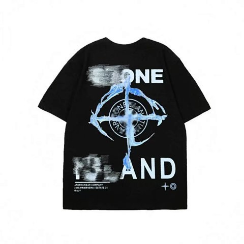 Stone Island Graphic Black T-S