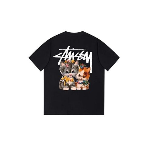 Stussy Graphic Black T-Shirt