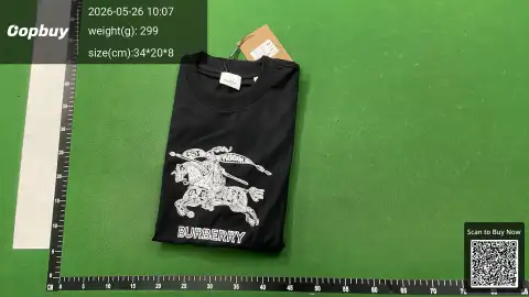 Burberry Logo White T-Shirt -3