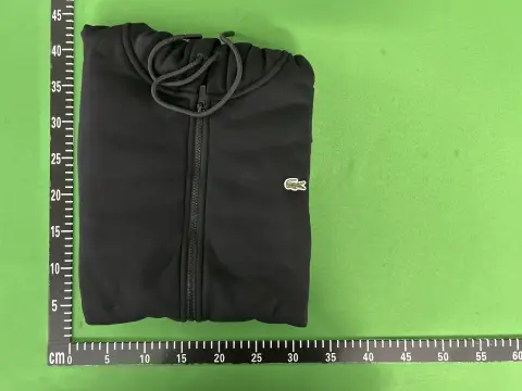 Lacoste Gray Zip Hoodie -4