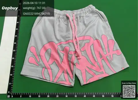 Gray and Pink Graphic Pullover Hoodie -6