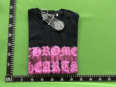 Chrome Hearts Graphic Black T-Shirt Collection -4