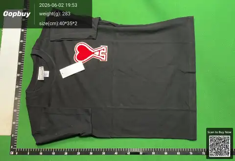 Ami Heart Logo Pink Polo Shirt -5