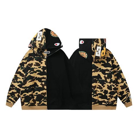 Bape Camouflage Zip Hoodie Col