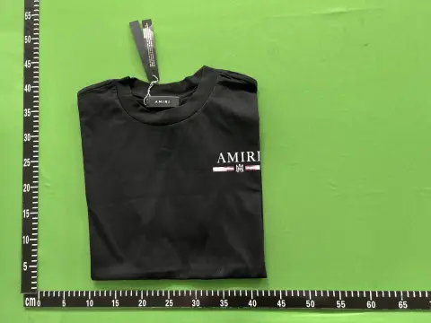 Amiri Script Navy T-Shirt -3
