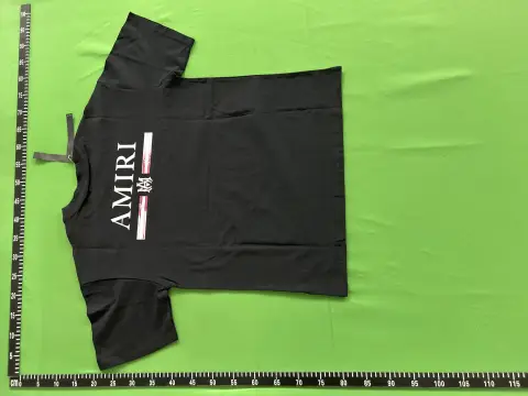Amiri Script Navy T-Shirt -6