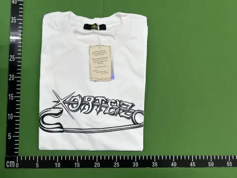 Casablanca Graphic White T-Shirt Collection -3