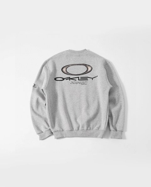 Oakley Logo Gray Crewneck Swea