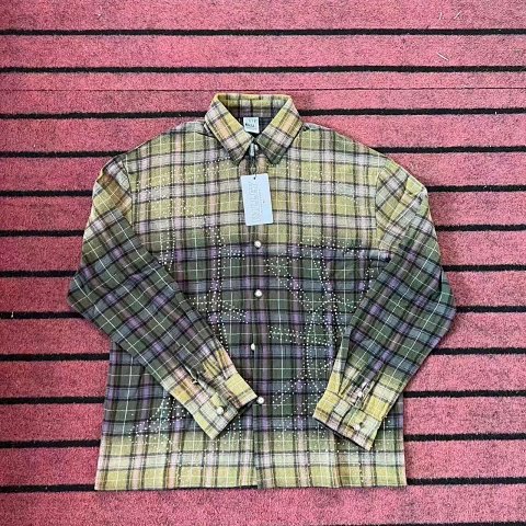 Amiri Plaid Long Sleeve Shirt