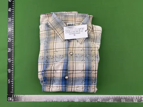 Amiri Plaid Long Sleeve Shirt -3