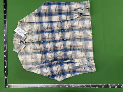Amiri Plaid Long Sleeve Shirt -5