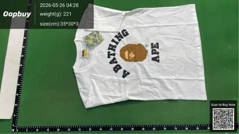 Bape Ape Graphic White T-Shirt -6