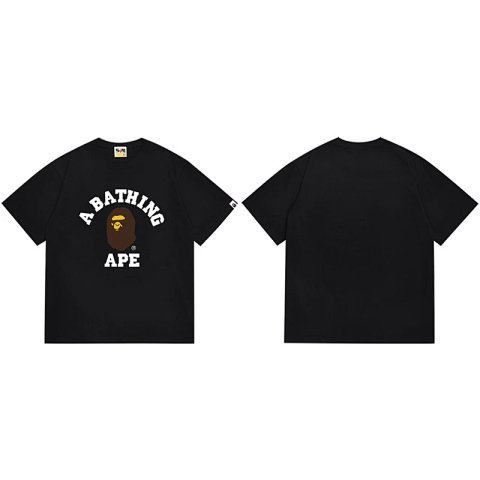 Bape Logo Black T-Shirt