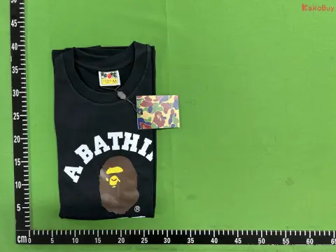 Bape Logo Black T-Shirt -4