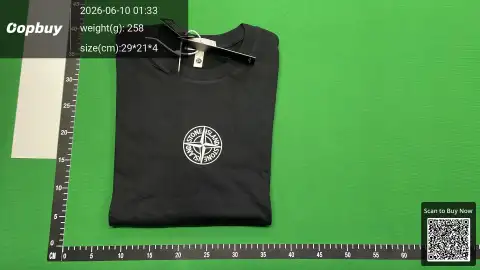 Stone Island Logo Black T-Shirt -2