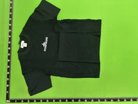 Stone Island Logo Black T-Shirt -4