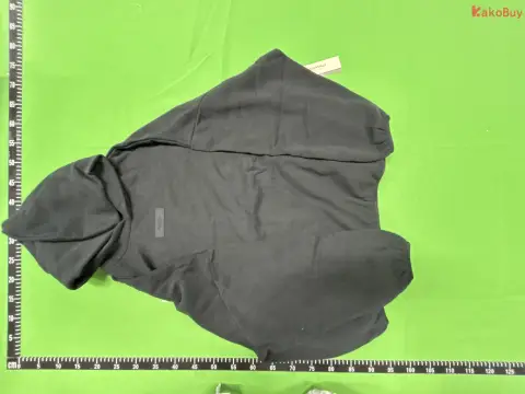Minimal Logo Brown Fleece Hoodie -3