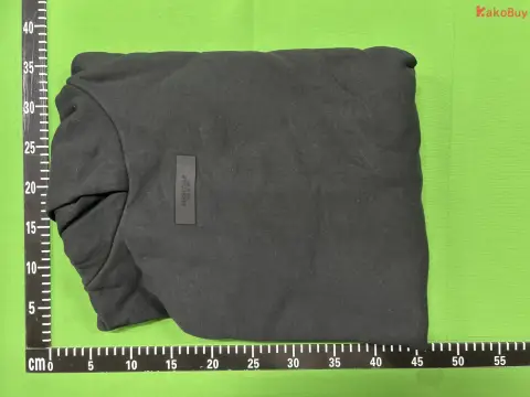 Minimal Logo Brown Fleece Hoodie -2