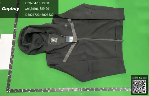 Nike White Hooded Zip Jacket -4