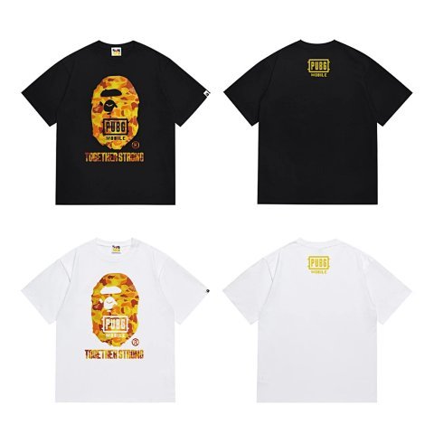 Bape Cartoon Graphic T-Shirt C