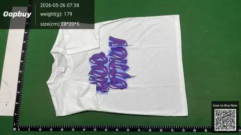 Louis Vuitton Blue Logo White T-Shirt -6