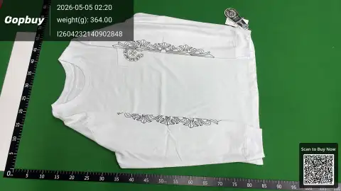 Chrome Hearts Graphic White Long Sleeve T-Shirt -3