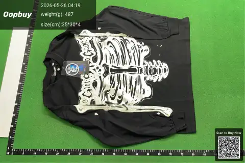 Hellstar Graphic White Long Sleeve T-Shirt -5