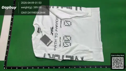 Hellstar Graphic White Long Sleeve T-Shirt -4