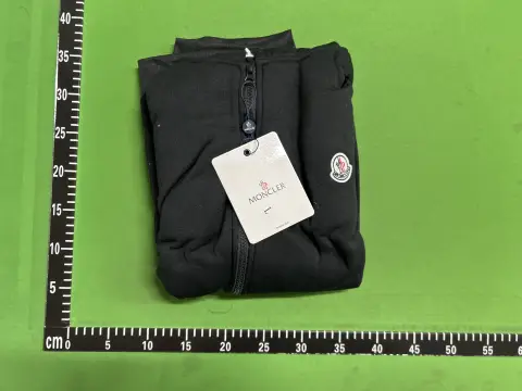Stone Island Logo Gray Zip Hoodie -6
