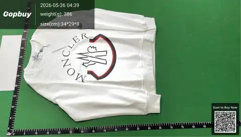 Moncler Logo Gray Crewneck Sweatshirt -3