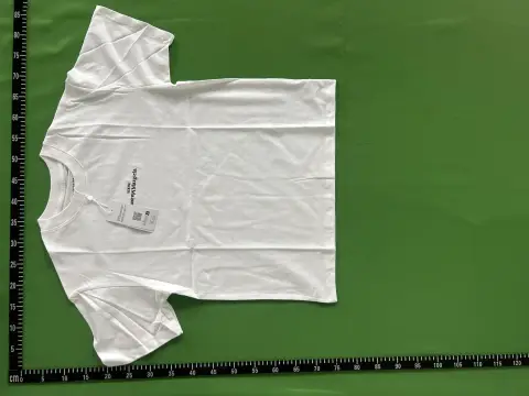 Maison Margiela MM6 Number Logo White T-Shirt -4