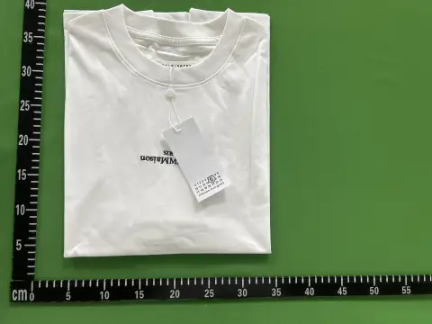 Maison Margiela MM6 Number Logo White T-Shirt -5